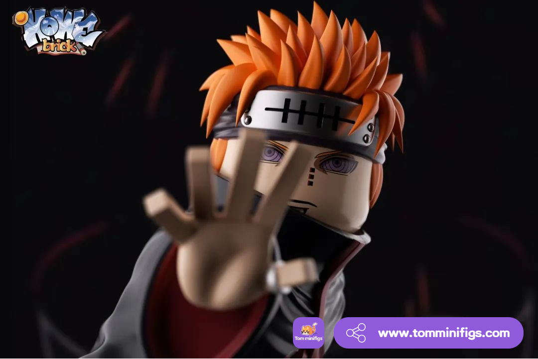 【HOWE】 Six Paths Deva Path - Pain V1 Complete Set 六道天道 --- 佩恩 육도천도---페인【naruto custom minifigures】