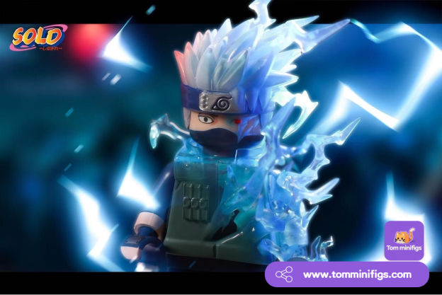 【Sold】Kakashi · Lightning Release Clone 卡卡西 카카시【naruto custom minifigures】