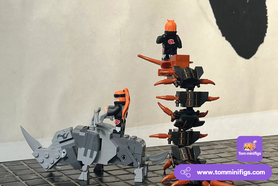 【HOLA】Six minifigs, including two Animal Path (male, female)