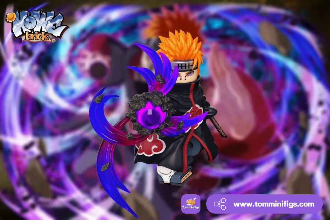 【HOWE】 Six Paths Deva Path - Pain V1 Complete Set 六道天道 --- 佩恩 육도천도---페인【naruto custom minifigures】