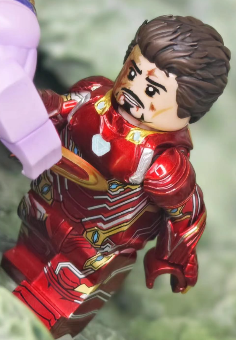 【Red】Iron Man [MK50] (Main Body)  鋼鐵人 아이언맨【Custom Minifigures】