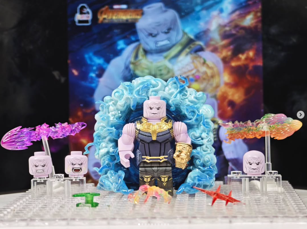 【Preorder】【Red】Thanos (Avengers: Infinity War) 滅霸 타노스【Custom Minifigures】