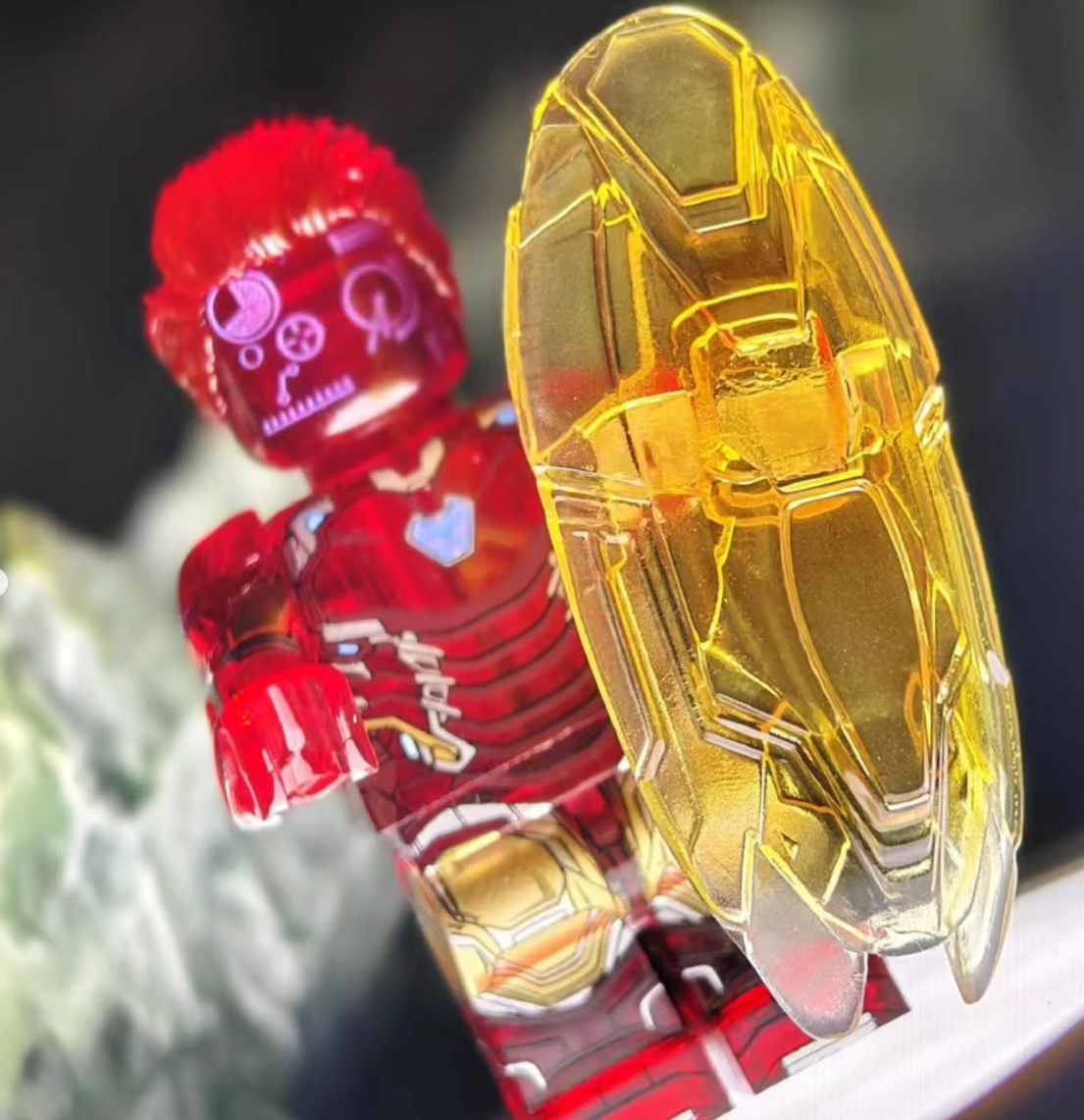 【Red】Iron Man [MK50] (Main Body)  鋼鐵人 아이언맨【Custom Minifigures】