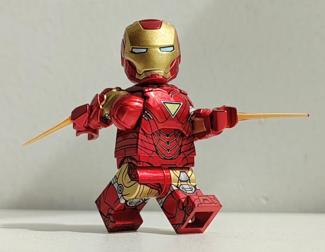 【JIN】Iron Man MK6 鋼鐵俠 MK6 아이언맨 마크6 【custom minifigures】