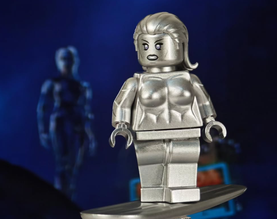 【JIN】Silver Surfer Female 女銀影俠 여성 실버 서퍼 【custom minifigures】