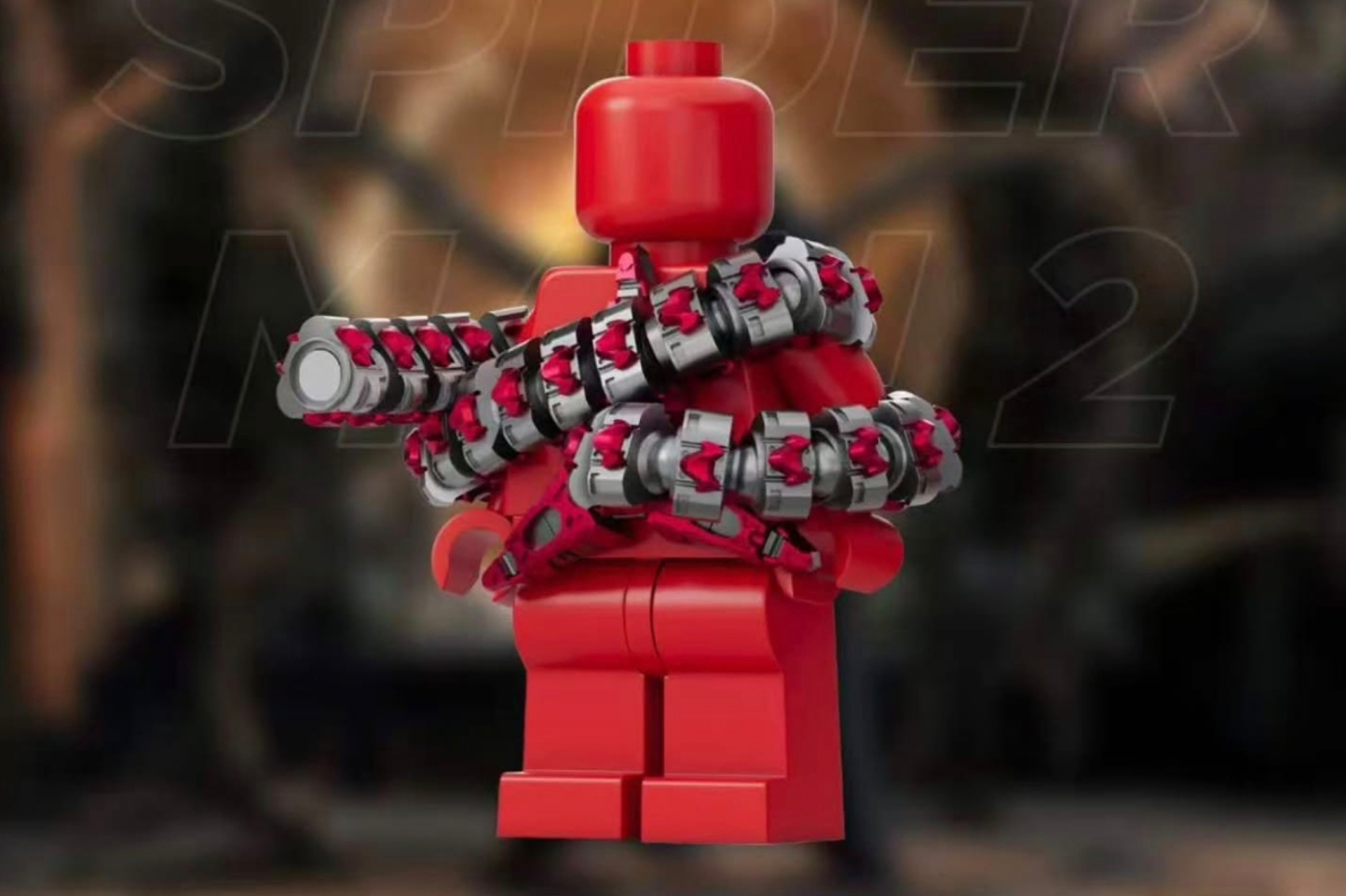 [JIN] Doctor Octopus (Variant) (Spiderman: No way home)+  Coiled Tentacles (pacakge 1)
