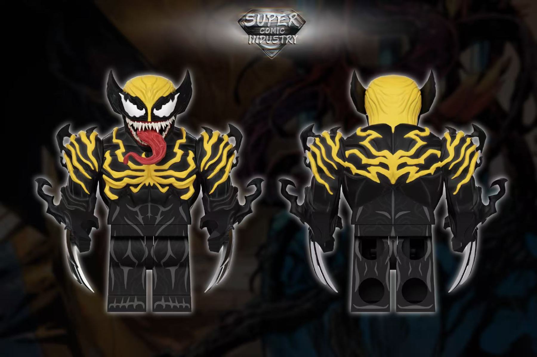 【Super comic fam】Venom Wolverine 毒液金剛狼 베놈 울버린