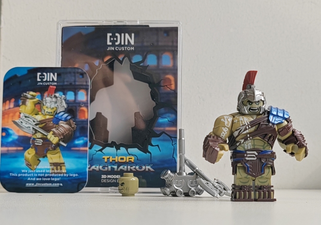 【JIN】Gladiator Hulk 角鬥士浩克 글래디에이터 헐크【Custom Marvel Minifigures】