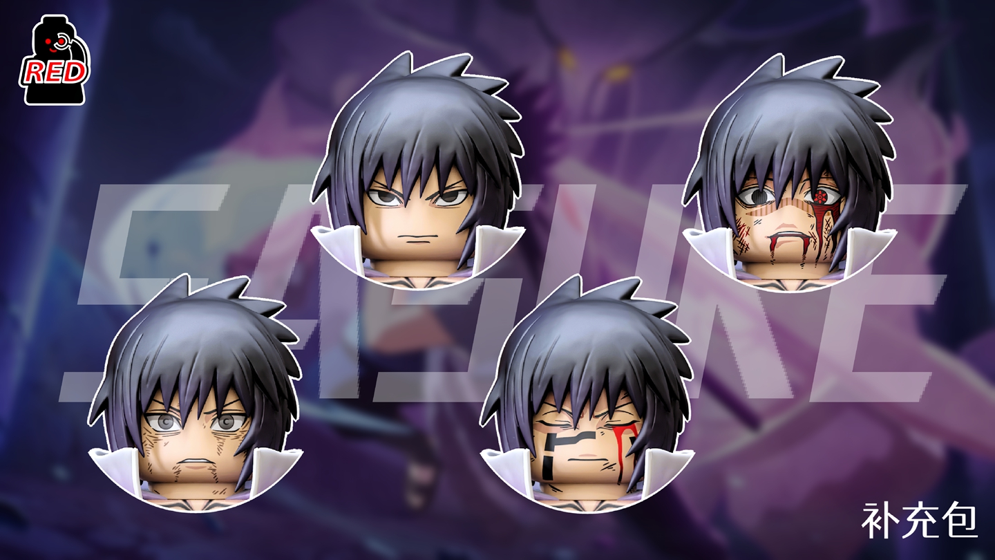 【Preorder】【Red】Uchiha Sasuke [Five Kage Summit] 宇智波佐助【五影會談】 우치하 사스케 [오개 회담]【naruto custom minifigures】