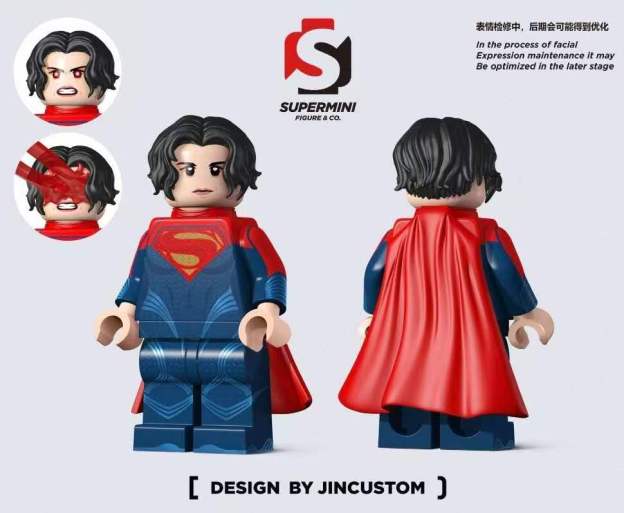 【JIN】Supergirl (The Flash) 超少女（閃電俠劇版） 슈퍼걸 (더 플래시) 【DC custom minifigures】