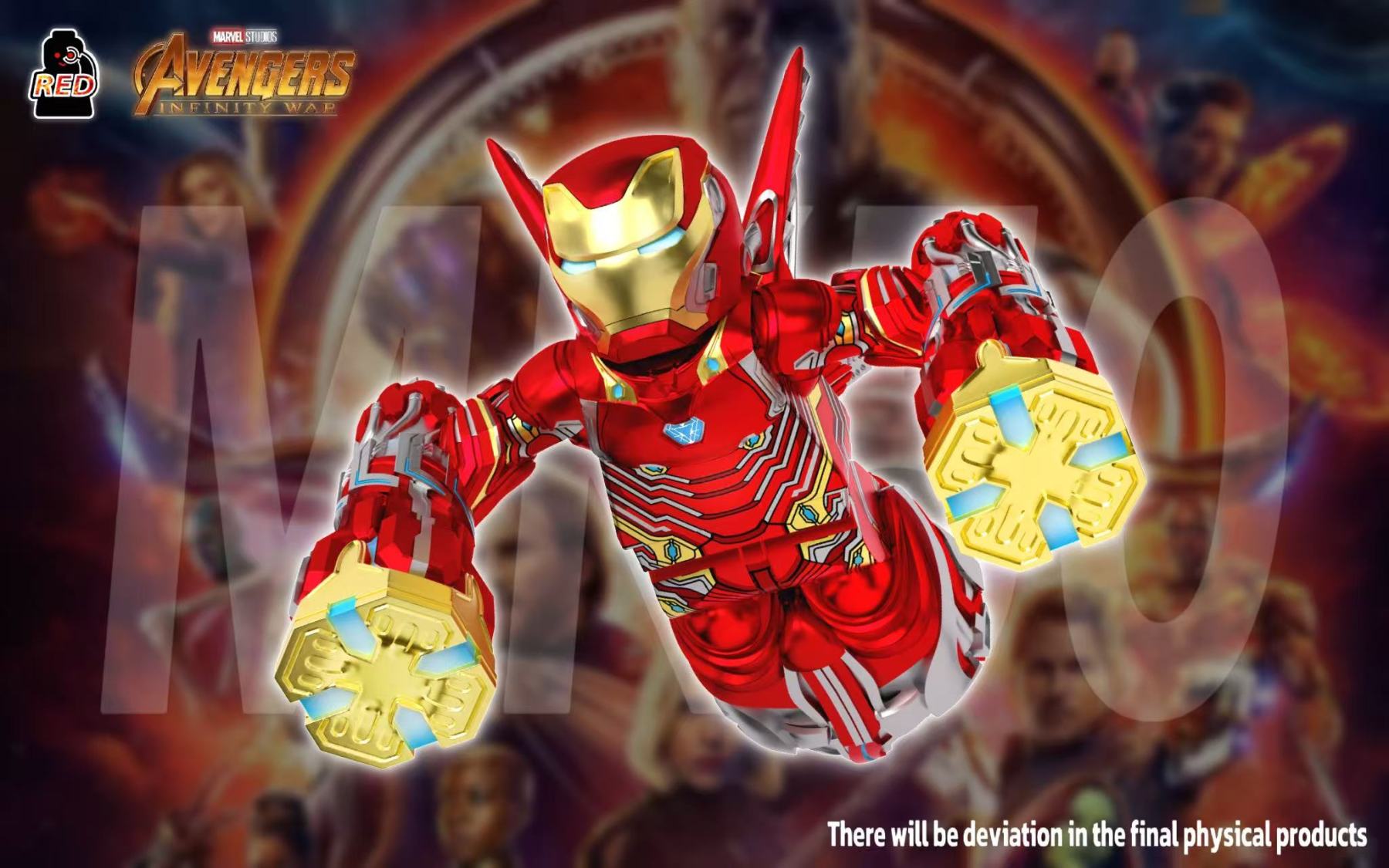 【Preorder】【Red】Iron Man [MK50] (Main Body)  鋼鐵人 아이언맨