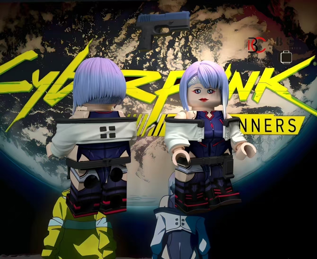 【BrickCreator】Cyberpunk: Edgerunners Lucy 賽博龐克邊緣行者 露西 사이버펑크 엣지러너 루시 【Cyberpunk：Edgerunners custom minifigures】