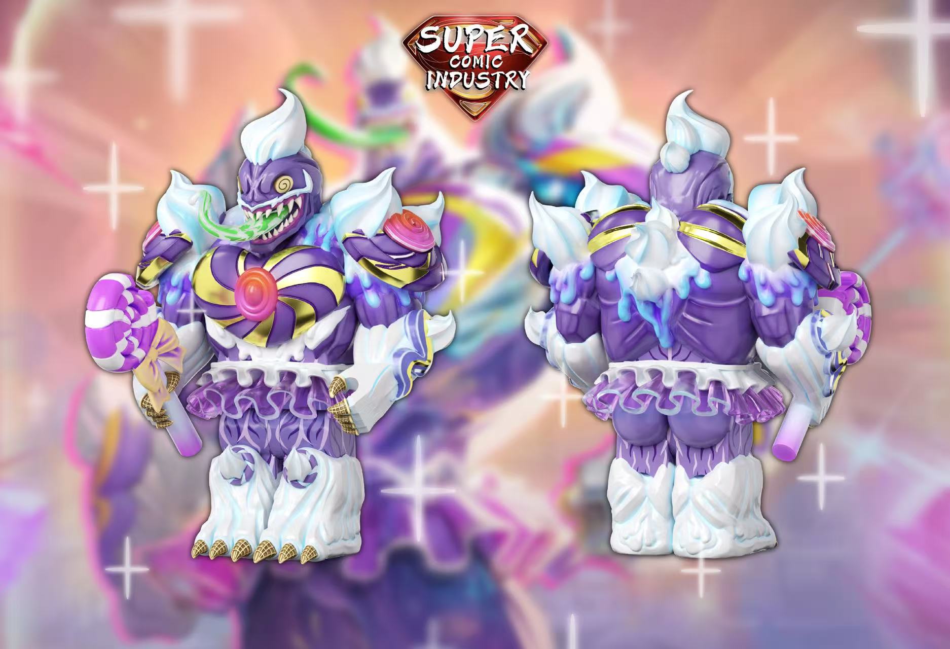 【Preorder】【Super comic fam】Creamy Venom 奶油毒液 크림 베놈【Custom Marvel Minifigures】