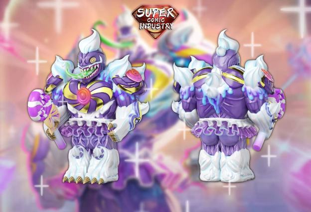 【Preorder】【Super comic fam】Creamy Venom 奶油毒液 크림 베놈【Custom Marvel Minifigures】