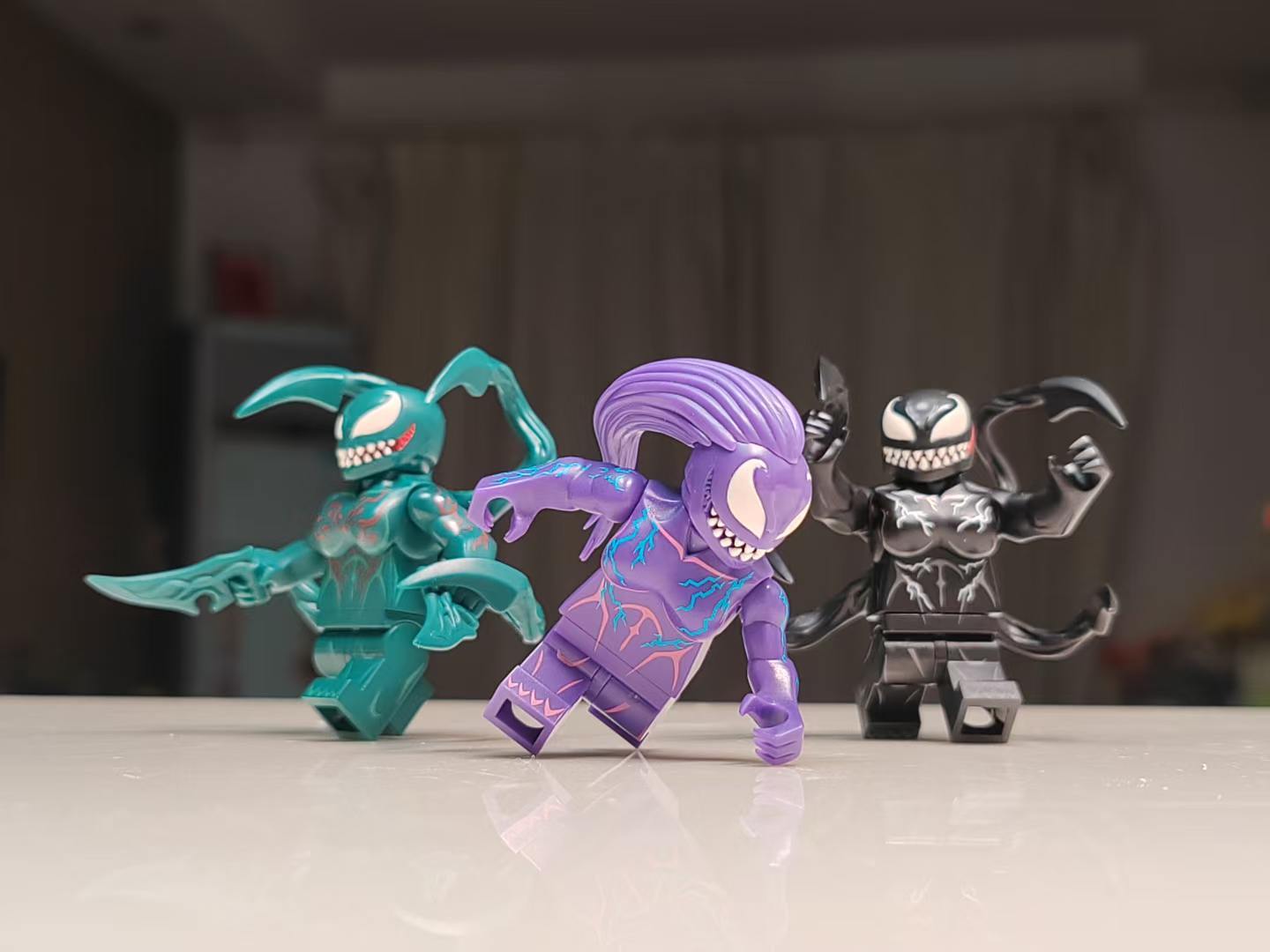 【JIN】Full sets (3 Female Venoms) 全套（3 款女毒液） 풀세트(여성 베놈 3종)【custom minifigures】
