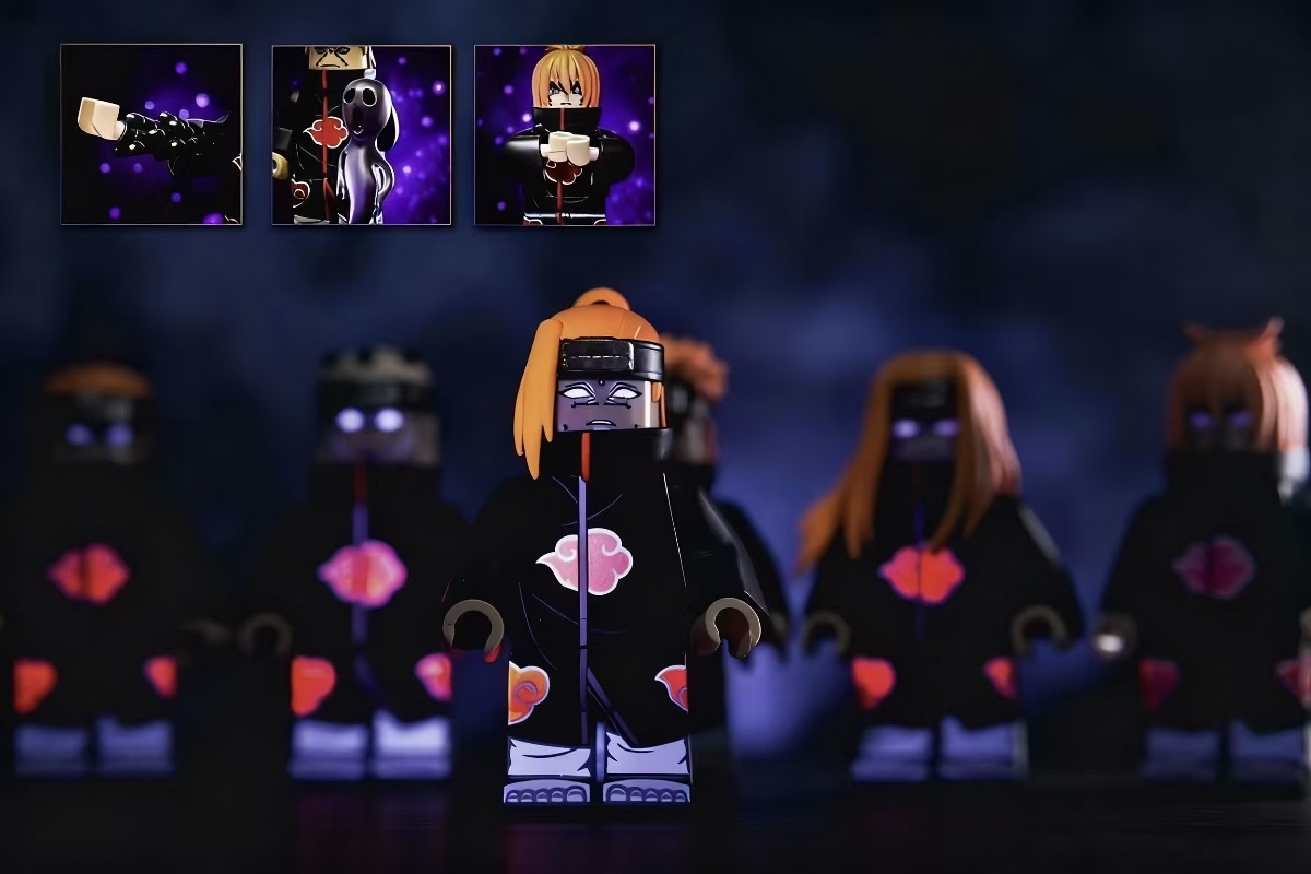 【HOLA】Six minifigs, including two Animal Path (male, female)