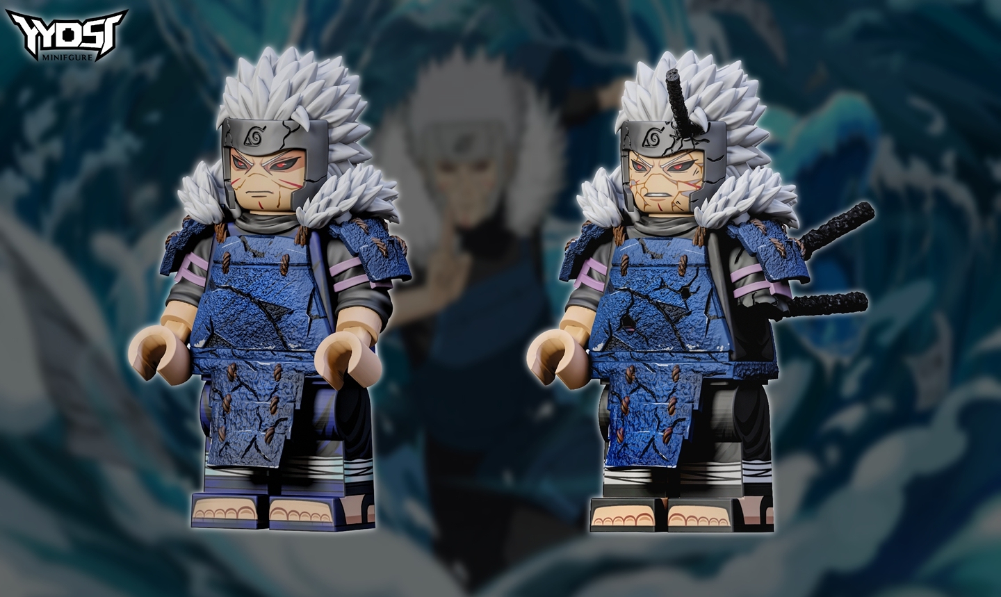 【Preorder】【THB-YYDSJ】Edo Tensei Tobirama 扉間 토비라마【naruto custom minifigures】
