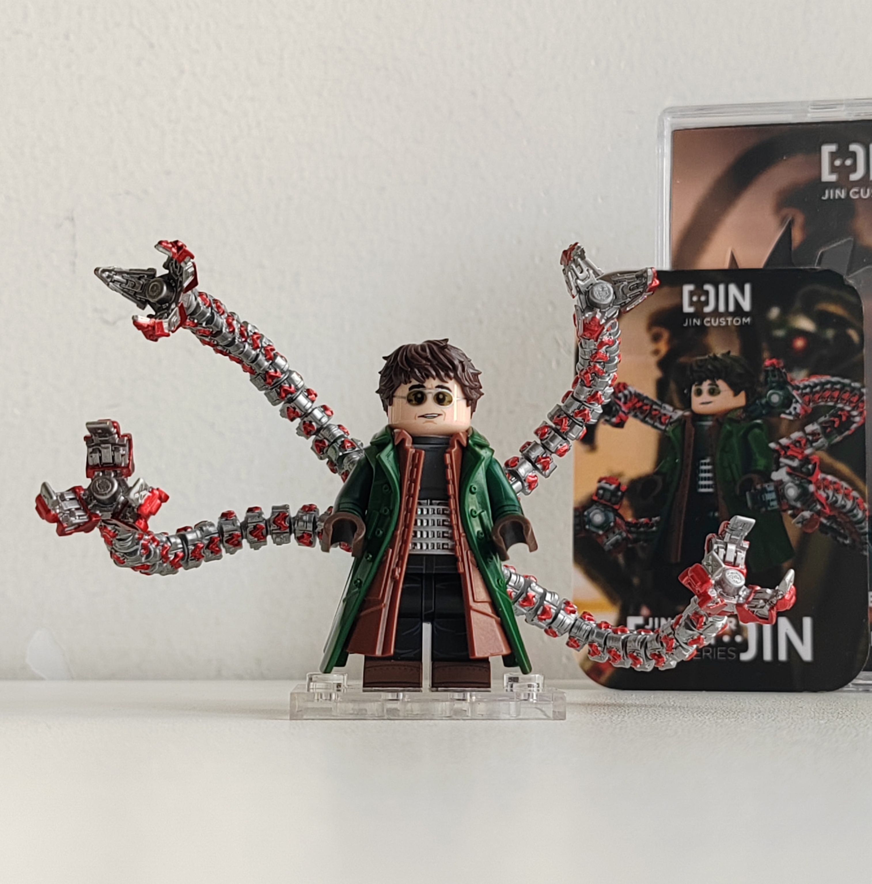 [JIN] Doctor Octopus (Variant) (Spiderman: No way home)+  Coiled Tentacles (pacakge 1)