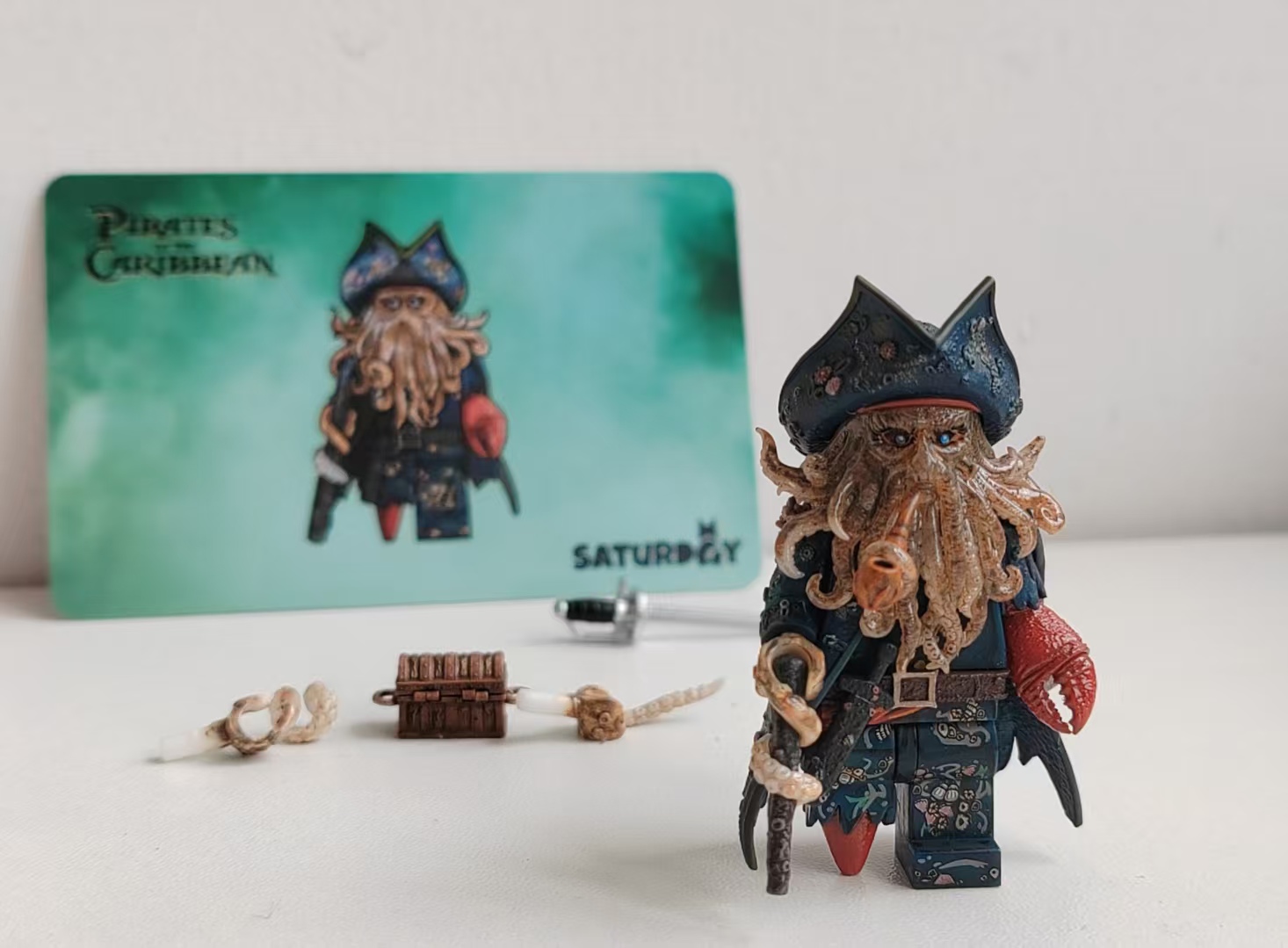 Saturday】Pirates of the Caribbean, Davy Jones – Tom_minifigs
