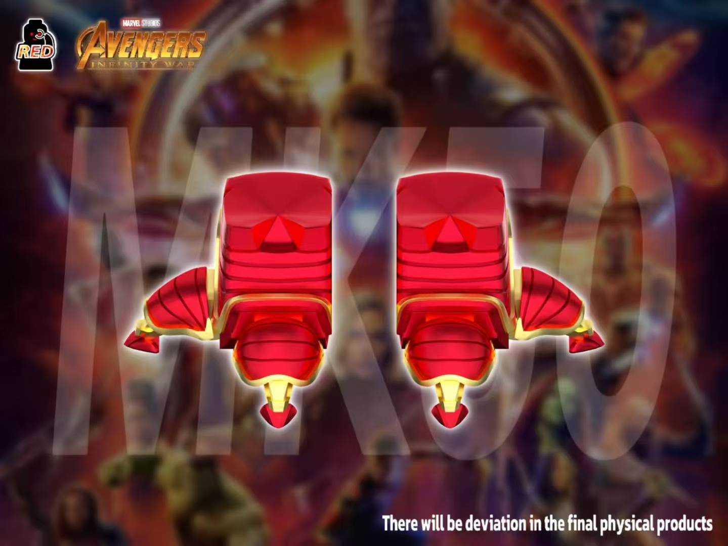 【Preorder】【Red】Iron Man [MK50] (Main Body)  鋼鐵人 아이언맨