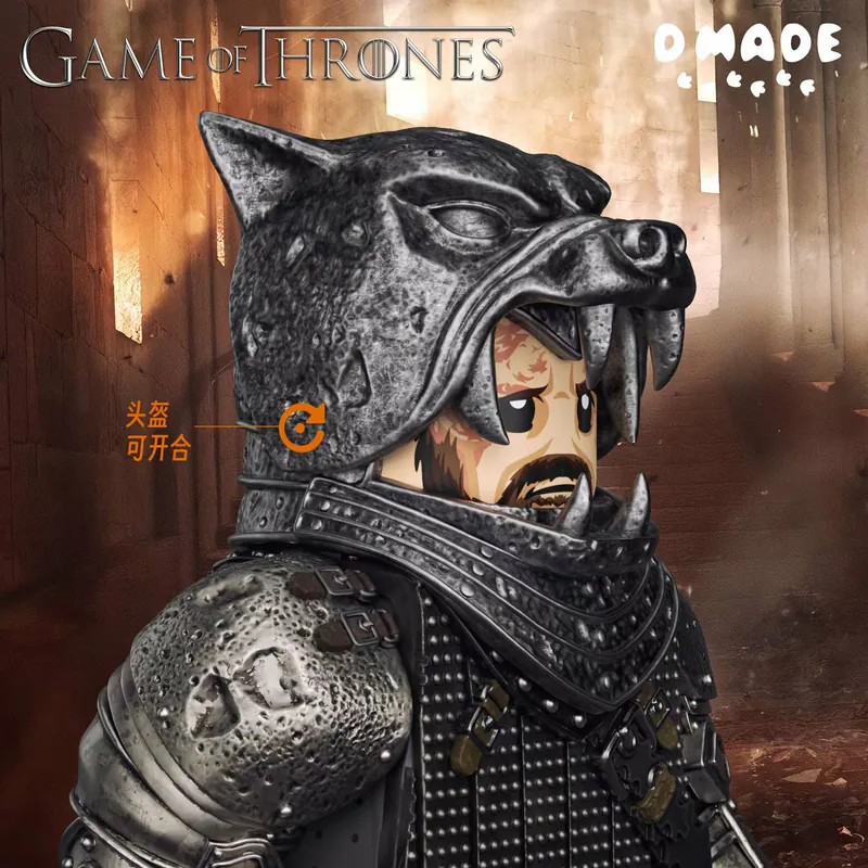 【D Made】The Hound 獵狗 더 하운드【Game of Thrones custom minifigures】