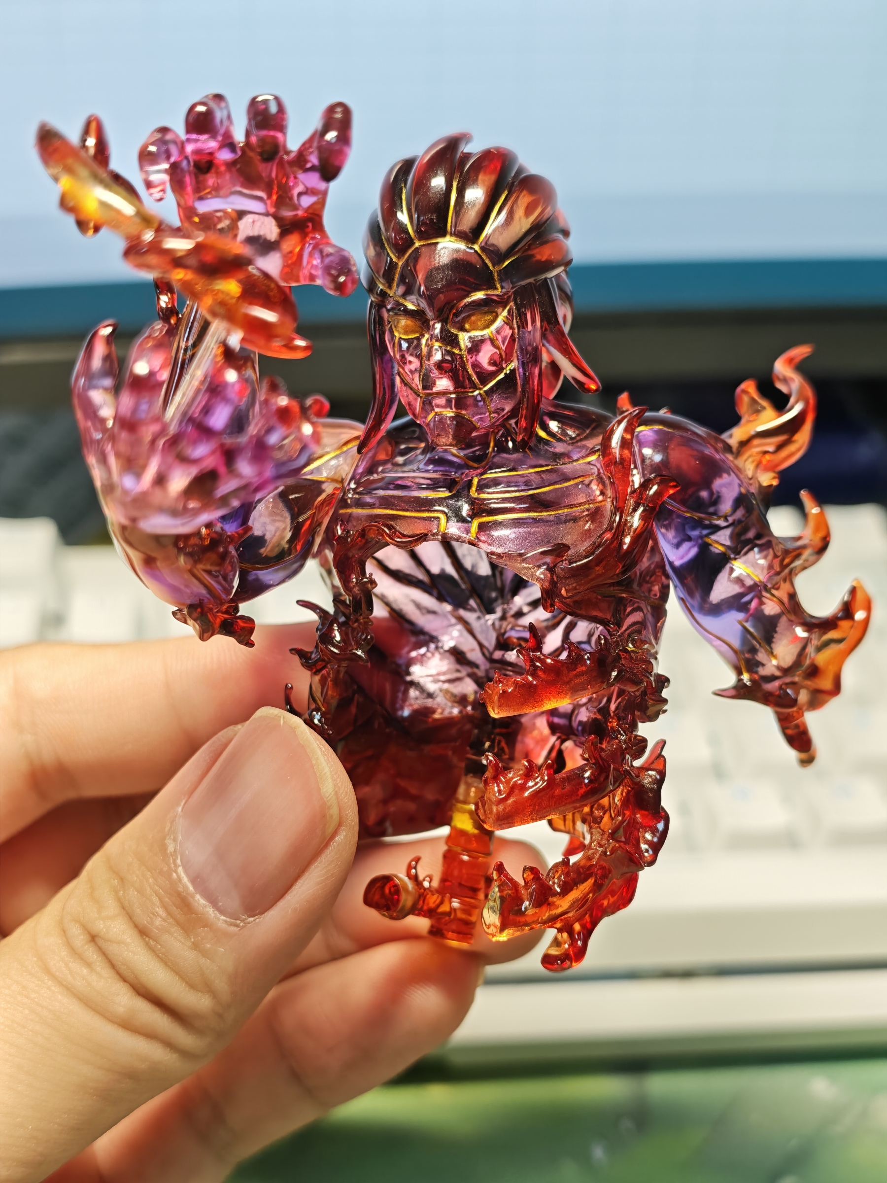 【Accessories】Variant Color Transparent Black-Red Susanoo - Second Form