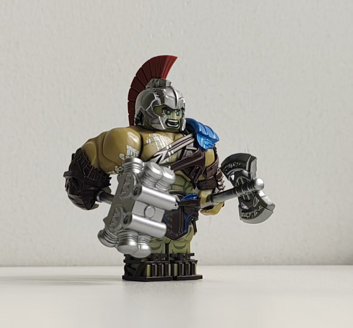 【JIN】Gladiator Hulk 角鬥士浩克 글래디에이터 헐크【Custom Marvel Minifigures】