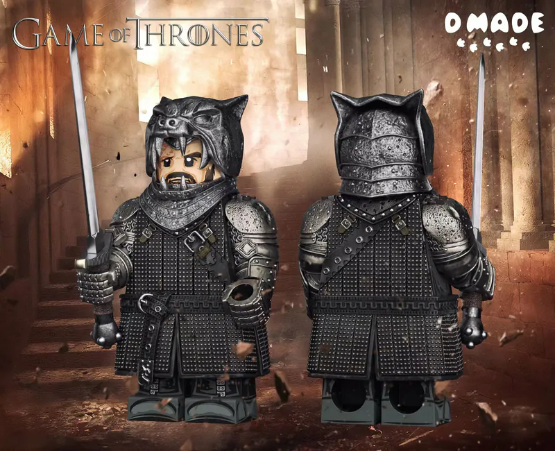 【D Made】The Hound 獵狗 더 하운드【Game of Thrones custom minifigures】