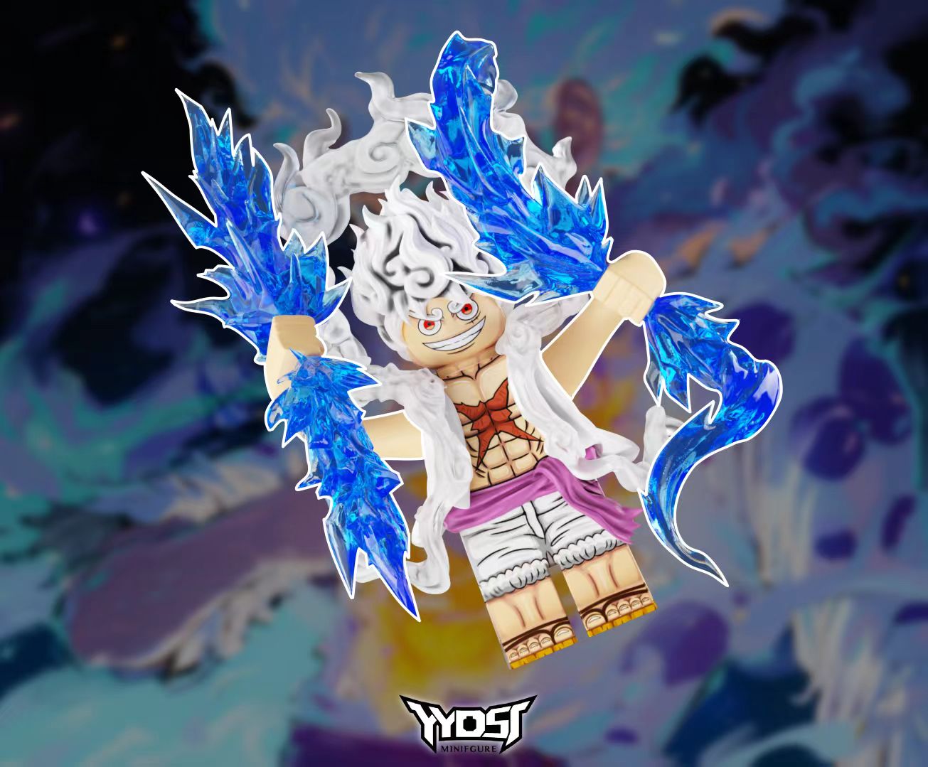 【Preorder】【THB-YYDSJ】Luffy - Nika Add-on Pack 尼卡魯夫 니카 루피【One Piece custom minifigures】