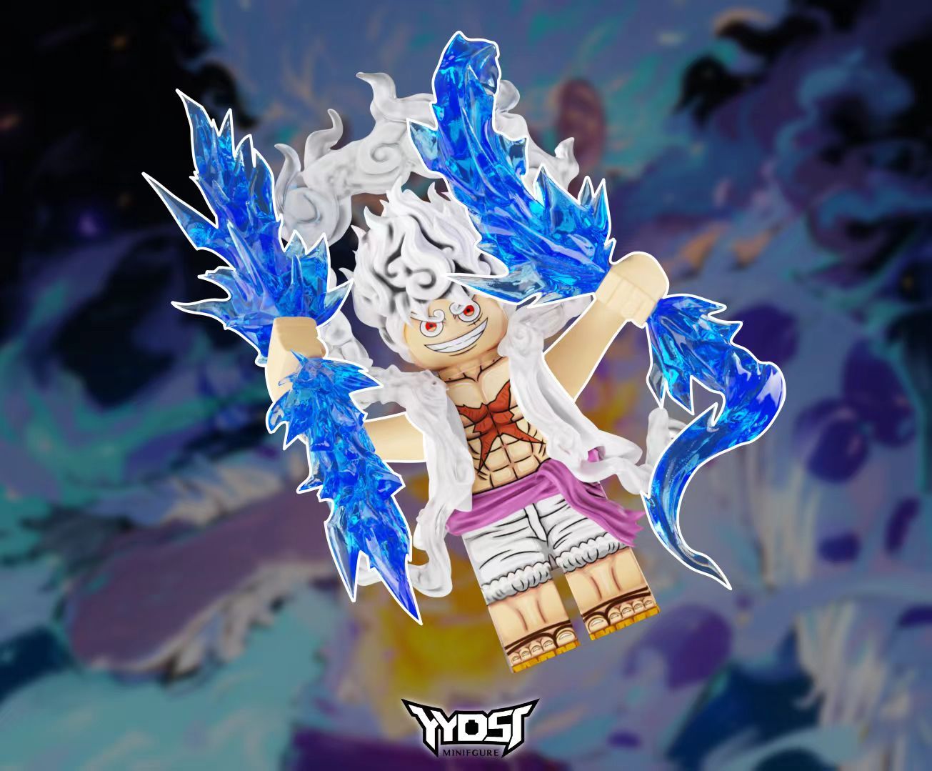 【Preorder】【THB-YYDSJ】Luffy - Nika Add-on Pack 尼卡魯夫 니카 루피【One Piece custom minifigures】