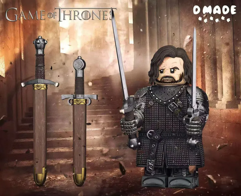 【D Made】The Hound 獵狗 더 하운드【Game of Thrones custom minifigures】