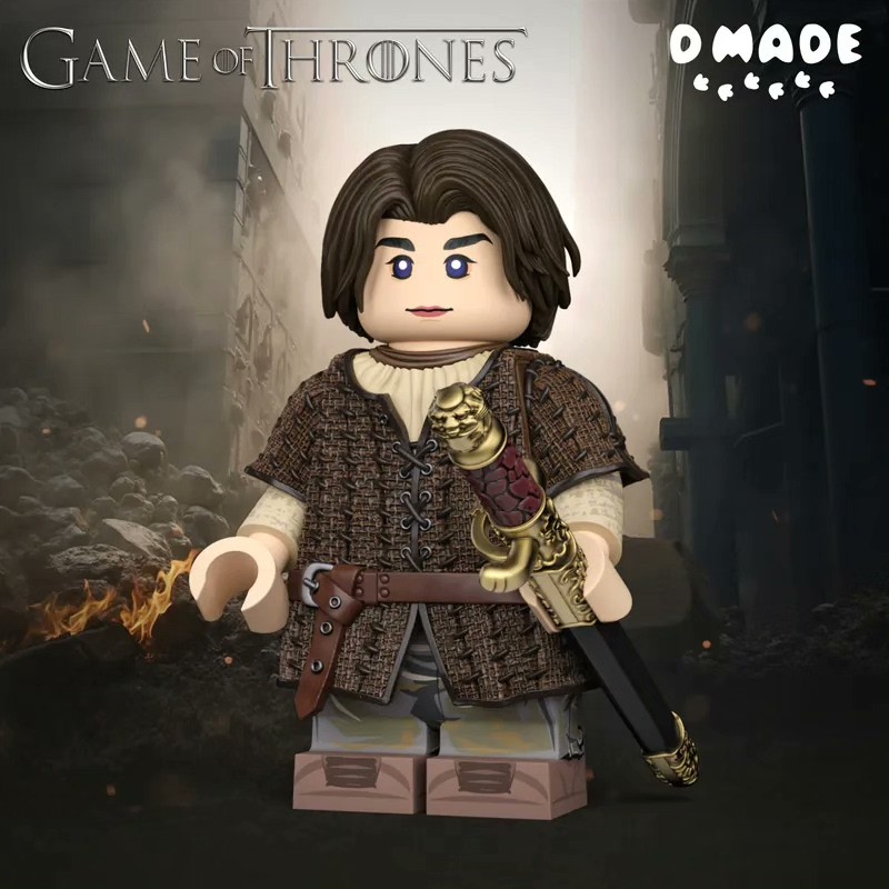 【D Made】Arya Stark (Early) 艾莉亚・史塔克 (早年） 아리아 스타크 【Game of Thrones custom minifigures】