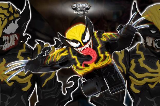 【Super comic fam】Venom Wolverine 毒液金剛狼 베놈 울버린