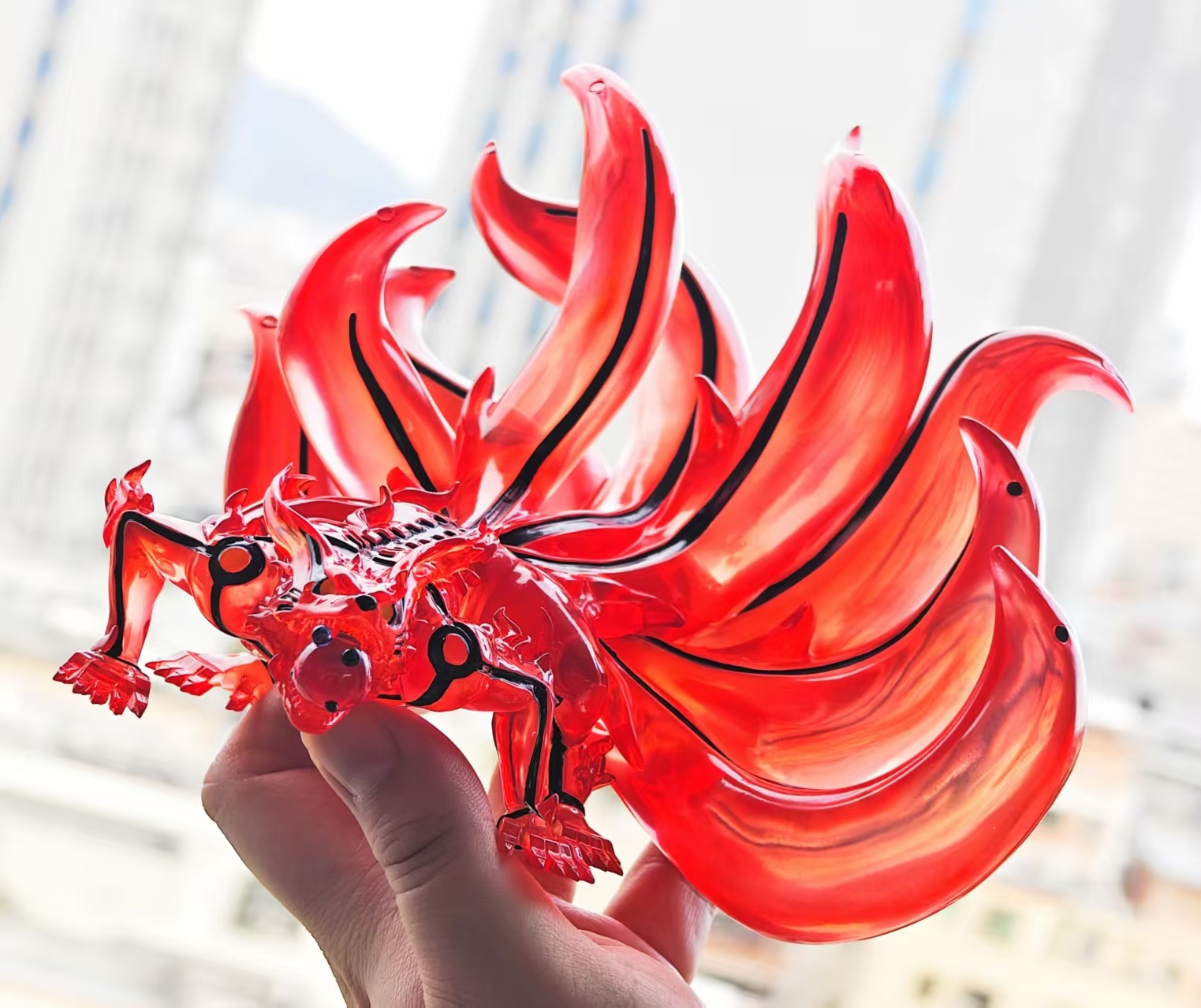 [Copy]【THB-YYDSJ】Kurama Stand (Nine-Tails (Yin), Minato’s Nine-Tails) 九喇嘛 쿠라마【naruto custom minifigures】