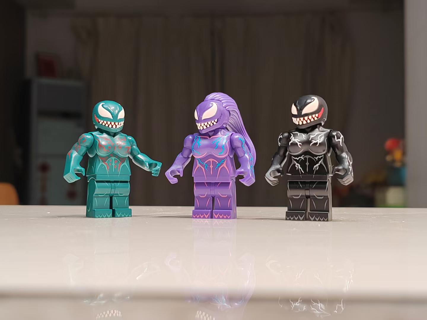 【JIN】Full sets (3 Female Venoms) 全套（3 款女毒液） 풀세트(여성 베놈 3종)【custom minifigures】