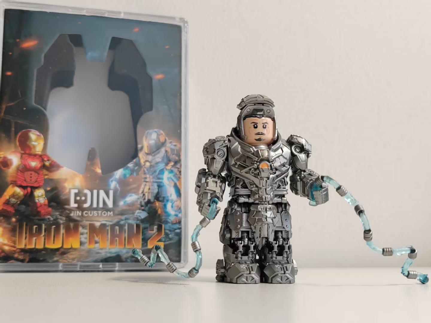 [JIN] Whiplash - Iron Man 2 喪鞭 - 鋼鐵人 2 위플래시 - 아이언맨 2【Custom Marvel Minifigures】