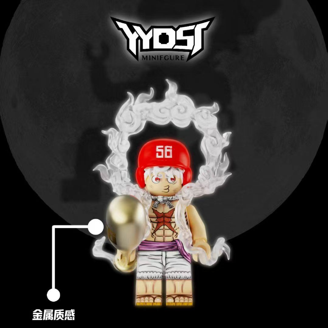 【Preorder】【THB-YYDSJ】Luffy - Nika (Baseball Ver.) 尼卡魯夫 니카 루피【One Piece custom minifigures】