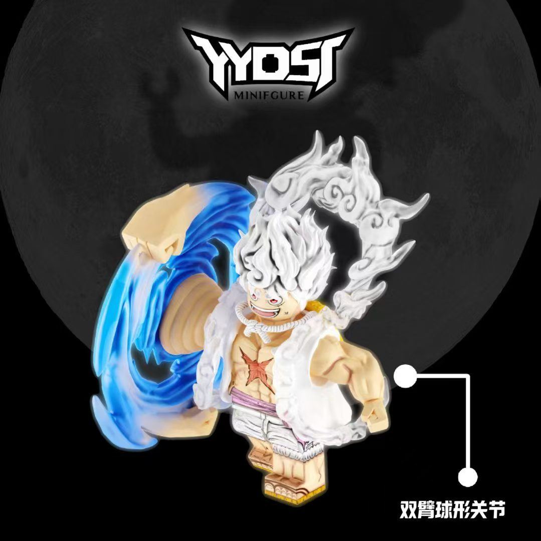 【Preorder】【THB-YYDSJ】Luffy - Nika (Complete Full Set) 尼卡魯夫 니카 루피【One Piece custom minifigures】