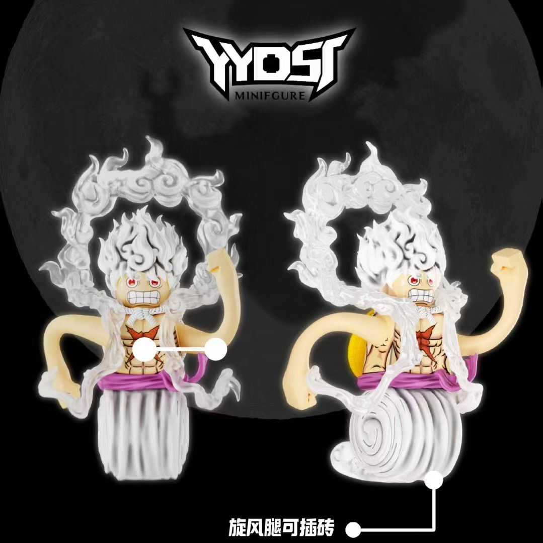【Preorder】【THB-YYDSJ】Luffy - Nika   (Whirlwind Kick Ver.)尼卡魯夫 니카 루피【One Piece custom minifigures】