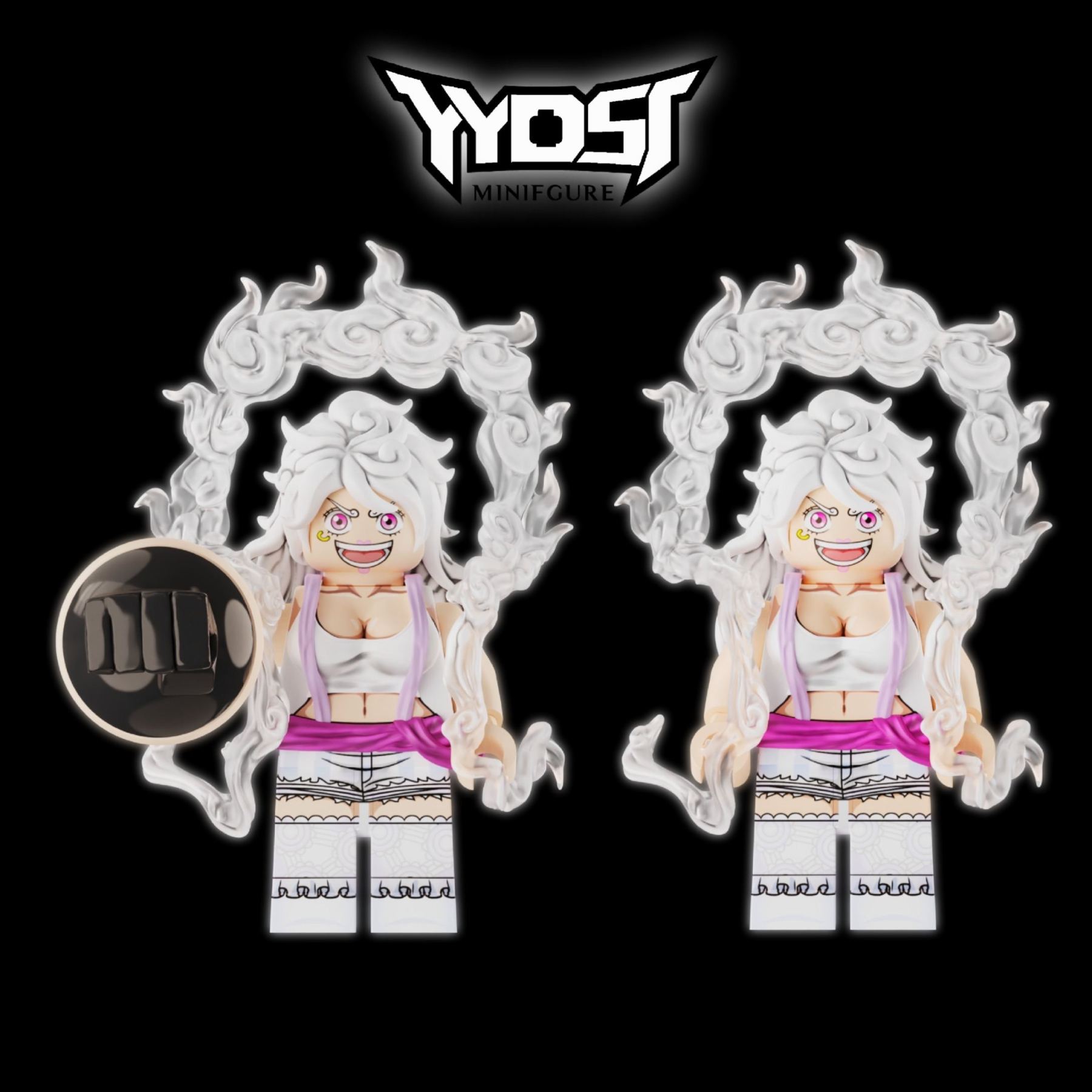 【Preorder】【THB-YYDSJ】Luffy - Nika (Complete Full Set) 尼卡魯夫 니카 루피【One Piece custom minifigures】