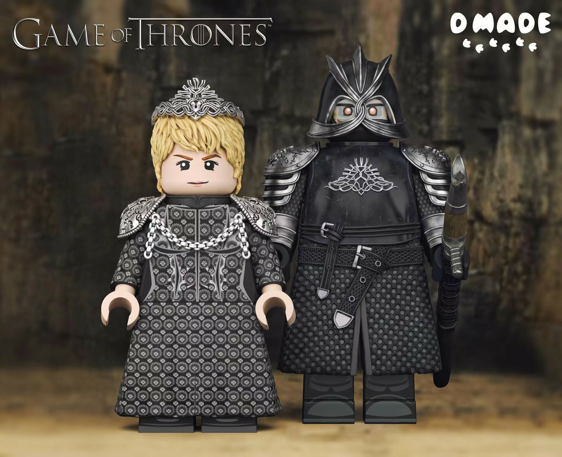【D Made】The Mountain 2.0 Final Battle 魔山 2.0 最終決戰 더 마운틴 2.0 최종 결전 【Game of Thrones custom minifigures】