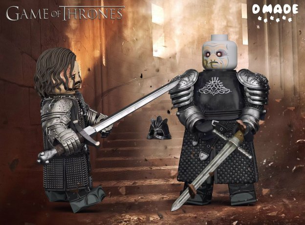 【D Made】The Mountain 2.0 Final Battle 魔山 2.0 最終決戰 더 마운틴 2.0 최종 결전 【Game of Thrones custom minifigures】