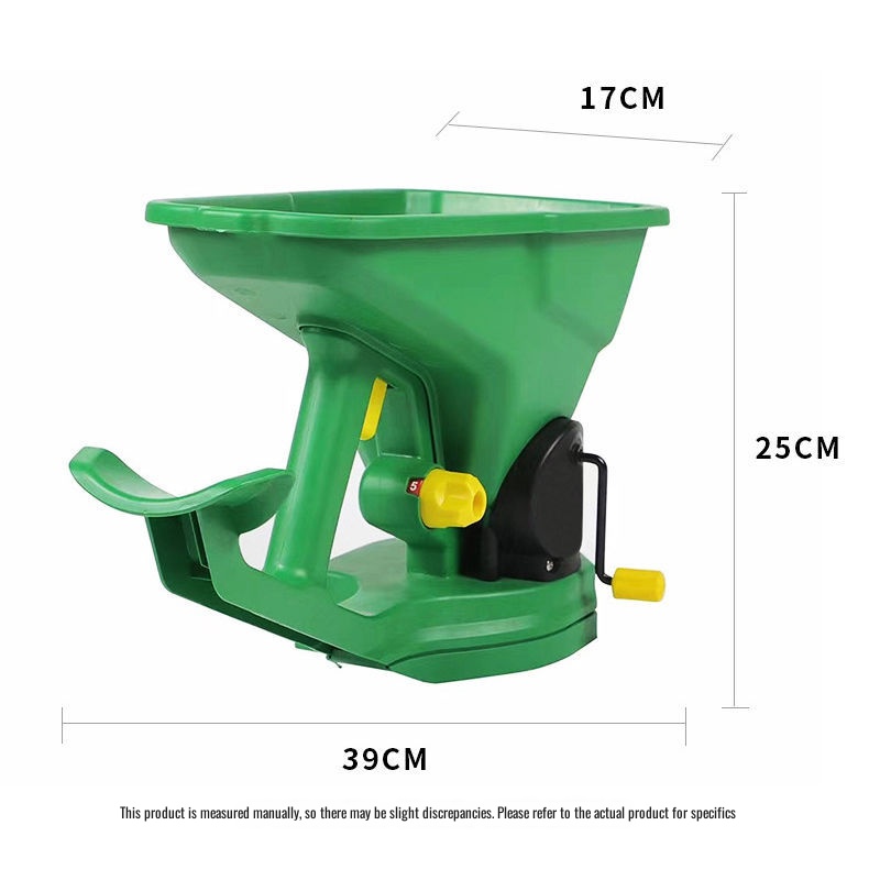 Hand-cranked seeder manual small seeder farmland fertilizer machine lawn seed grass seed spreader 