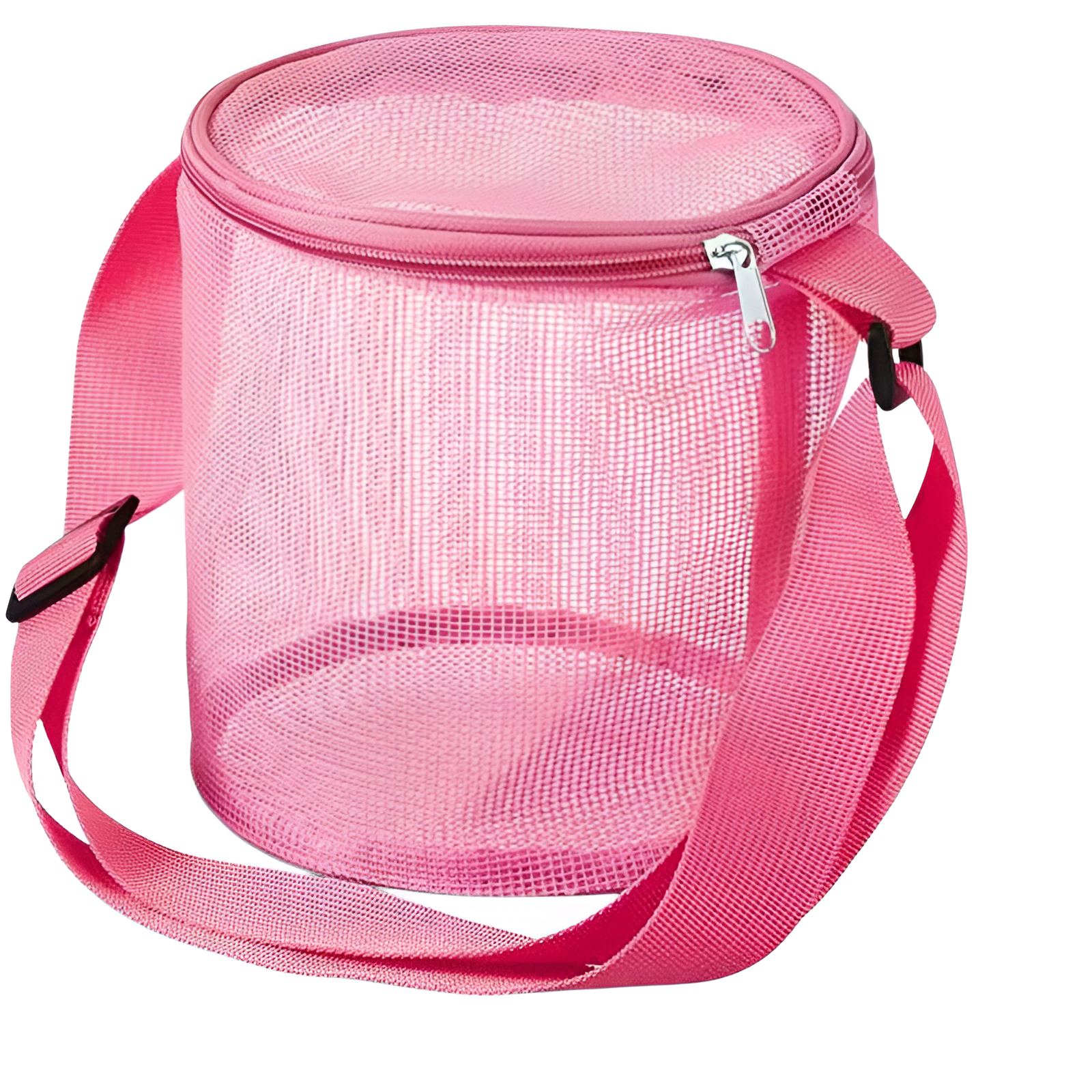 Children's mesh shell storage bag beach three-dimensional round sand bucket toy storage collection b