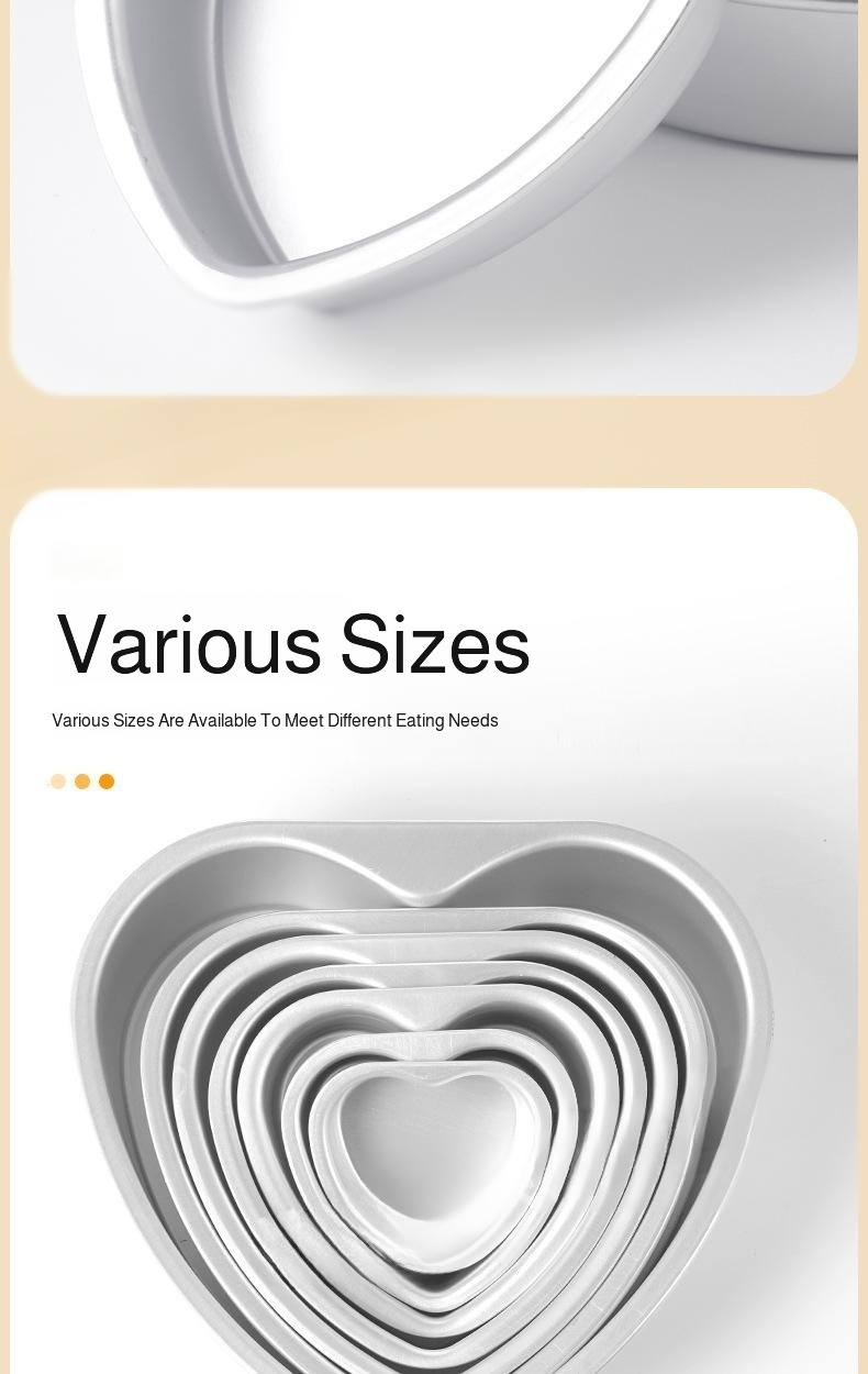 FCM aluminum alloy cake mold perfect for special occasions