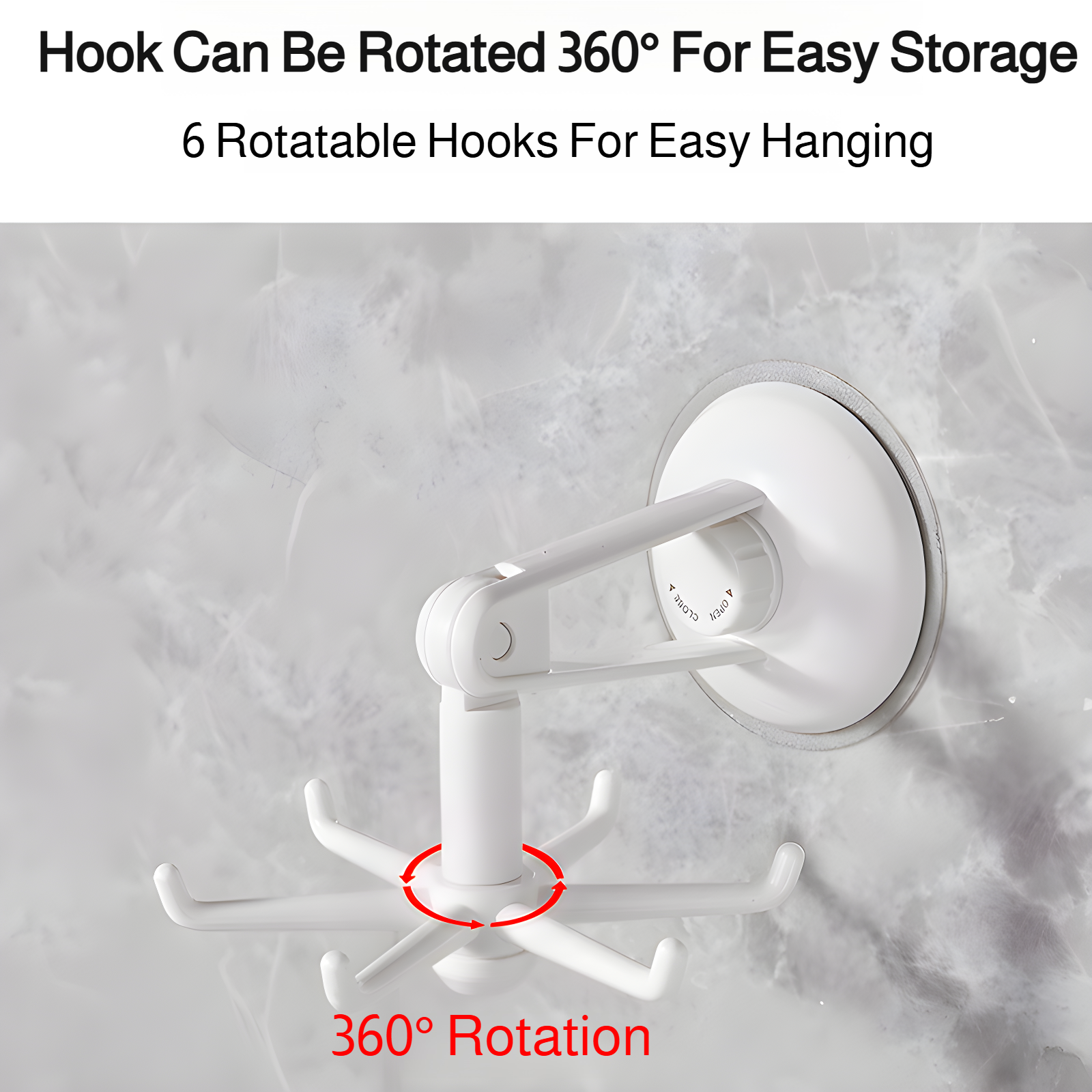 Easy install wall mount kitchen hook