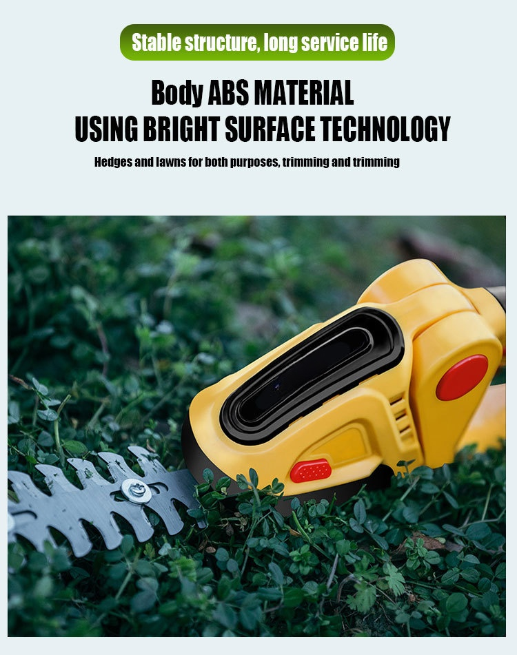 Wireless charging port for portable pruning shears