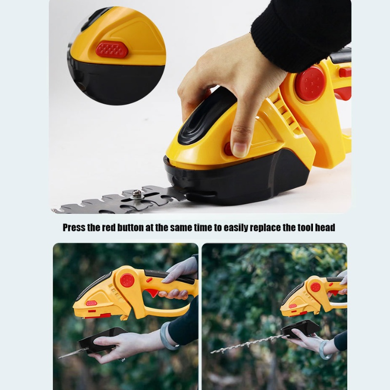 Handheld wireless charging handheld multifunctional portable lithium pruning shears