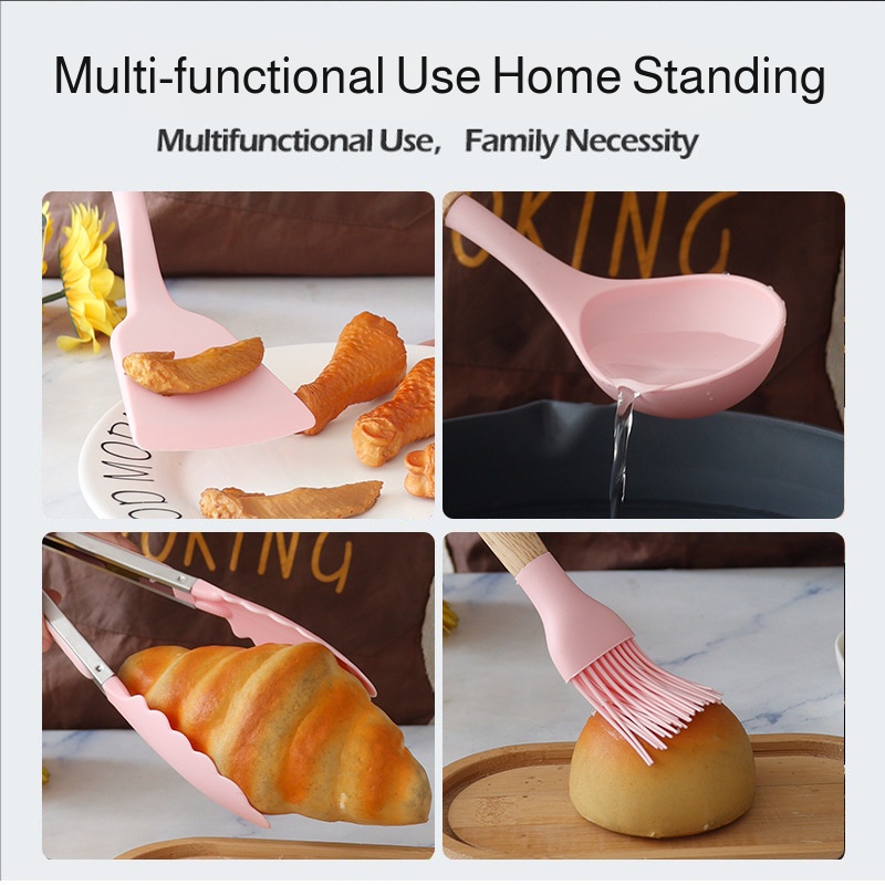 soup ladle spatula Cookware Set Easy to clean Appearance Nonstick cookware spatula Pots and pans No 