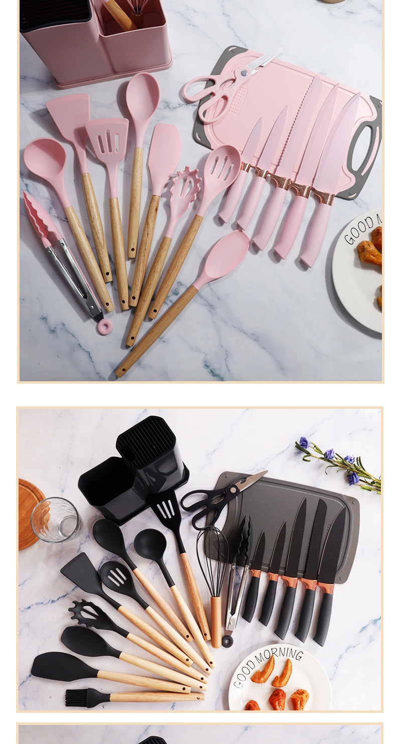 Modern nonstick cookware set with ergonomic handles